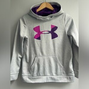 UNDER ARMOUR girls size large cold gear hoody